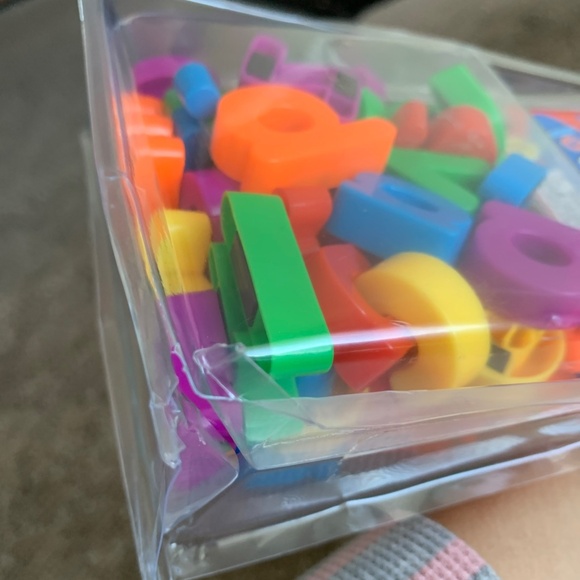 Lakeshore Magnetic Lowercase Letter Set Multicolor 48pc. Learning Word Building - Picture 6 of 6